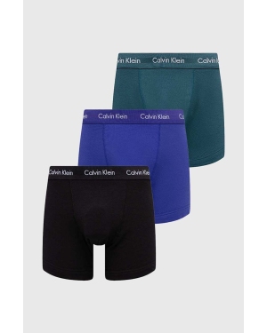 Calvin Klein Underwear bokserki 3-pack męskie kolor niebieski