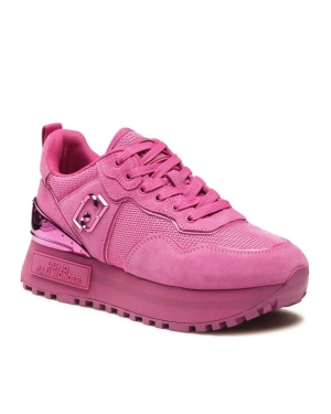 Liu Jo Sneakersy Maxi Wonder 52 BF3011 PX027 Różowy
