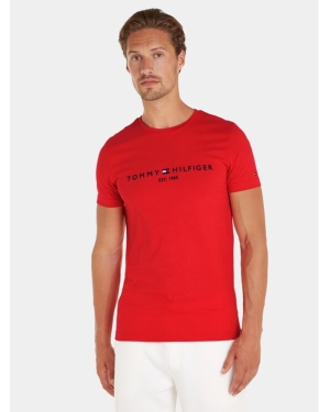 Tommy Hilfiger T-Shirt Logo MW0MW11797 Czerwony Regular Fit
