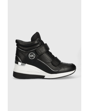 MICHAEL Michael Kors sneakersy skórzane Gentry kolor czarny 43F3GYFE2L