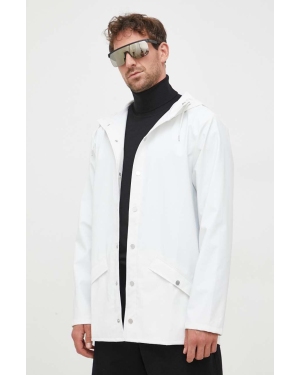 Rains kurtka przeciwdeszczowa 12010 Jackets kolor biały przejściowa