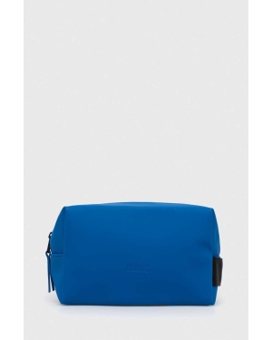 Rains kosmetyczka 15580 Wash Bag Small kolor niebieski