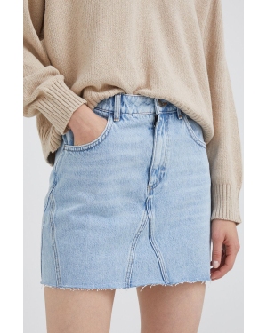 Sisley spódnica jeansowa mini prosta