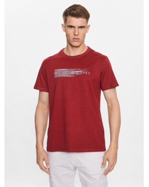 Guess T-Shirt M3YI89 K8FQ4 Czerwony Regular Fit