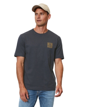 Marc O'Polo T-Shirt 327 2477 51346 Granatowy Regular Fit