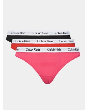 Calvin Klein Underwear Komplet 3 par stringów 000QD5145E Kolorowy