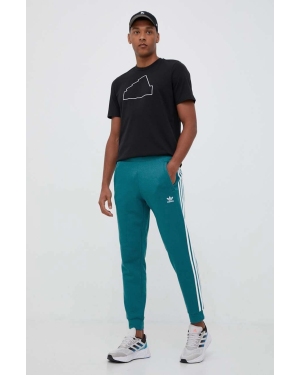adidas Originals spodnie dresowe IM2110-ARCFUS kolor turkusowy z aplikacją