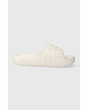 adidas Originals klapki damskie kolor biały na platformie