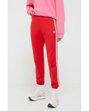 adidas Originals spodnie dresowe kolor czerwony wzorzyste