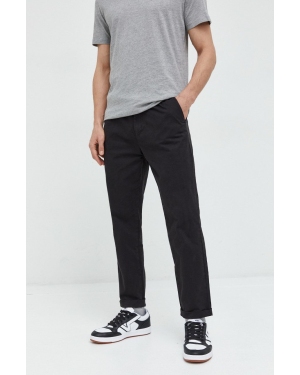 Only & Sons spodnie męskie kolor czarny proste