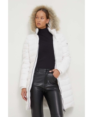 Tommy Jeans kurtka puchowa damska kolor biały zimowa