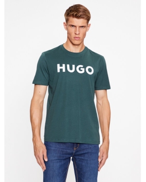 Hugo T-Shirt Dulivio 50467556 Zielony Regular Fit