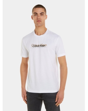 Calvin Klein T-Shirt K10K111838 Biały Regular Fit