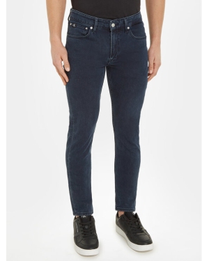 Calvin Klein Jeans Jeansy J30J323853 Granatowy Slim Fit
