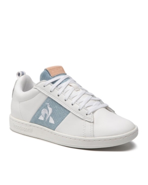Le Coq Sportif Sneakersy Courtclassic W Denim 2210131 Biały