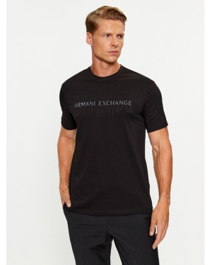 Armani Exchange T-Shirt 6RZTKA ZJBYZ 1200 Czarny Regular Fit