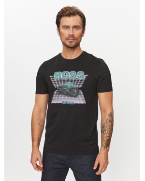 Boss T-Shirt Teenter 50503551 Czarny Regular Fit