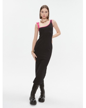 Versace Jeans Couture Sukienka codzienna 75HAO976 Czarny Slim Fit