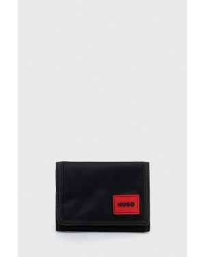 HUGO portfel męski kolor czarny