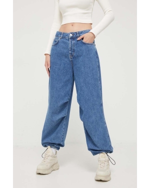 HUGO jeansy Ginalena damskie high waist