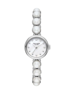 Kate Spade zegarek damski kolor srebrny