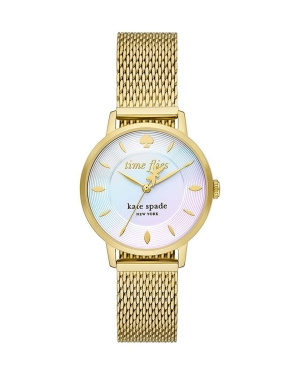Kate Spade zegarek damski kolor złoty
