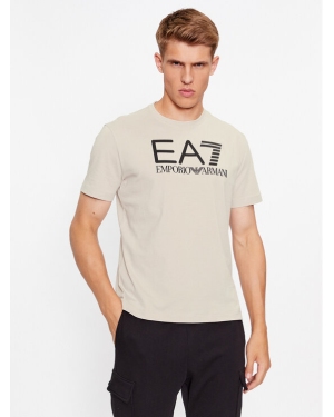 EA7 Emporio Armani T-Shirt 6RPT11 PJNVZ 1716 Srebrny Regular Fit