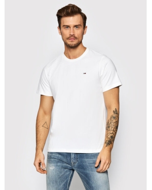 Tommy Jeans T-Shirt Classic DM0DM09598 Biały Regular Fit