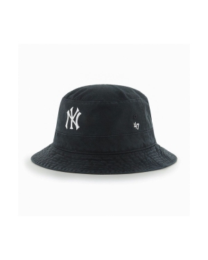 47brand Kapelusz MLB New York Yankees kolor czarny bawełniany