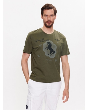 Aeronautica Militare T-Shirt 231TS2123J607 Zielony Regular Fit