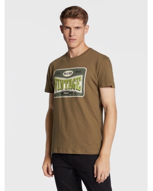 Blend T-Shirt 20714545 Zielony Regular Fit