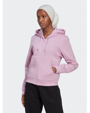 adidas Bluza ALL SZN Fleece HN4217 Różowy Regular Fit