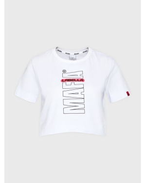 LaBellaMafia T-Shirt 25870 Biały Regular Fit