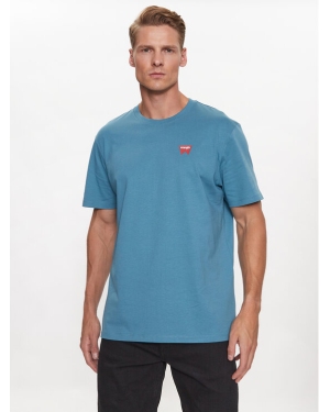 Wrangler T-Shirt 112341129 Niebieski Regular Fit