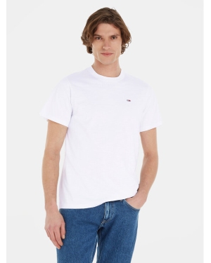 Tommy Jeans T-Shirt DM0DM17828 Biały Regular Fit