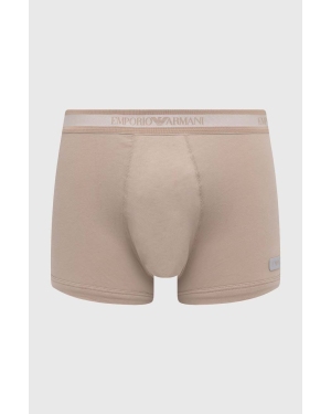 Emporio Armani Underwear bokserki męskie kolor beżowy