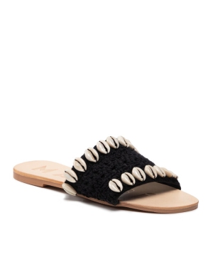 Manebi Klapki Leather Sandals S 2.9 Y0 Czarny