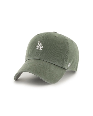 47brand czapka Los Angeles Dodgers kolor zielony z aplikacją