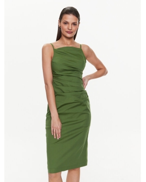 Marella Sukienka koktajlowa Filing 2332213532 Zielony Slim Fit
