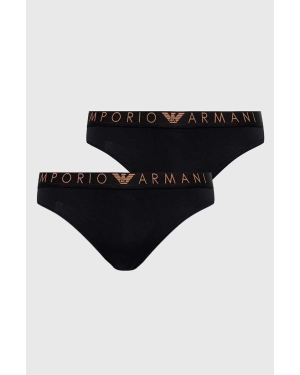 Emporio Armani Underwear figi 2-pack kolor czarny