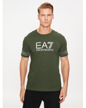 EA7 Emporio Armani T-Shirt 6RPT37 PJ3BZ 1845 Zielony Regular Fit