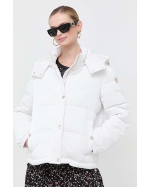 Liu Jo kurtka damska kolor biały zimowa