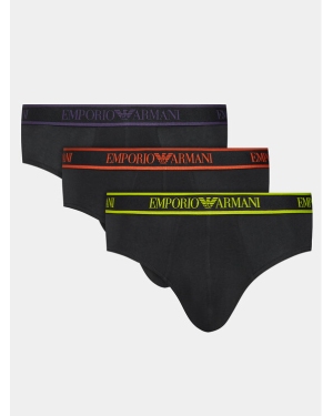 Emporio Armani Underwear Komplet 3 par slipów 111734 3F717 29821 Czarny