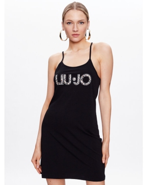 Liu Jo Beachwear Sukienka letnia VA3047 JS003 Czarny Regular Fit