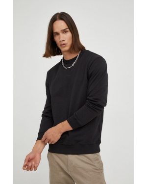 Bruuns Bazaar bluza męska kolor czarny melanżowa