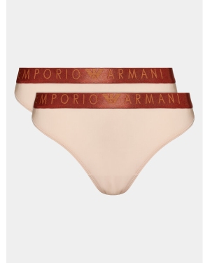 Emporio Armani Underwear Komplet 2 par fig 163337 3F235 03050 Beżowy