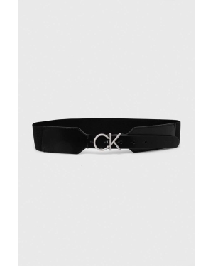 Calvin Klein pasek damski kolor czarny