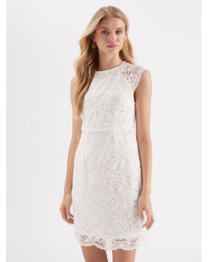 ONLY Sukienka codzienna 15300707 Biały Tight Fit