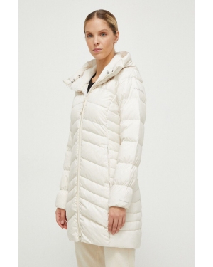 Columbia kurtka puchowa damska kolor beżowy zimowa