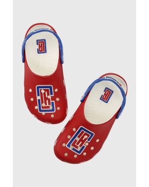 Crocs klapki NBA LA Clippers Classic Clog kolor czerwony 208863